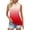 C-Red171, variant on DHFJKG Women's Polo Shirts Sleeveless Tank Top Casual Gradient Button Down Collared Summer T Shirt Soft Tops
