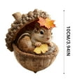 thumbnail image 2 of LmnLft 3D Forest Animal Acorn Ornaments,Woodland Creatures Christmas Ornaments,2026 Cozy Forest Christmas Figurine,New Pine Cone Animal Decoration,Acrylic Hanging Ornament Home Party Décor,F, 2 of 6