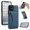 Blue, variant on TOP SHE Case for Apple iPhone 12, iPhone 12 Case (6.1 Inch) - Synthetic Leather Protective Case with Card Slot / Kickstand, Slim Fit Lightweight Simple Fashion Cover (Red)