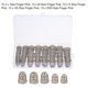 thumbnail image 3 of Guitarra Dedos Puntas Protector L M S XS XXS Tamaño Gris Silicona con Almacenamiento Caja para Guitarra Paquete de 50 Unique Bargains plumillas de guitarra, 3 of 5