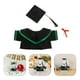 thumbnail image 4 of 1 juego de disfraz de oso de graduación, de peluche, con toga y birrete, para decoración de fiesta de graduación, accesorios para fotos, regalo de 30 cm., 4 of 7