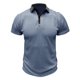 thumbnail image 1 of Camisas de Manga Larga para los Hombres Raya Impresión Gira-Abajo Botón de Cuello Blusa Casual, Camisas de Vestido para Hombre, 1 of 6