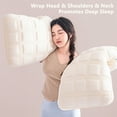 thumbnail image 5 of Cervical Pillow for Neck Pain, Memory Foam Contour Support with Cooling Gel, Ergonomic Design for Side, Back, Stomach Sleepers, Home and Travel Use,Vsgery, 5 of 7