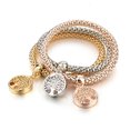 thumbnail image 1 of Women Statement Piece Tricolor Charm Bracelet Perfect for Gift, 1 of 3