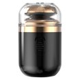 thumbnail image 1 of Maquinilla de afeitar en cápsula para hombres, mini afeitadora lavable, afeitadora eléctrica para coche de viaje (negro), 1 of 9