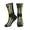 1 Black, variant on Athletic Socks 911 Dispatcher Thin Gold Line Flag Sport Running Calf Socks Crew Socks for Men Women