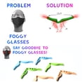 thumbnail image 2 of 5 uds Anti niebla TPR puente de la nariz cubierta de la cara Clip de soporte de la nariz para evitar que las gafas se empañen, 2 of 8