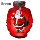 thumbnail image 3 of Sudadera con capucha con estampado 3D de Papá Noel para hombre, informal, de manga larga, nueva, sudaderas con capucha y sudaderas, jerséis de gran tamaño para hombre, 3 of 5