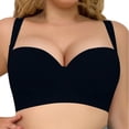 thumbnail image 5 of Blmnix Push-Up Balconette Bras for Women Seamless Bras Plus Size Minimizer Bras 36D-46D, 5 of 6