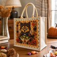 thumbnail image 5 of 5D Handmade Craft Bag, Halloween Pearl Diamond Painting DIY Kit , Fall Wall Art Home Decor, Beginner Friendly Seasonal Craft Gift for Halloween Party(Style B), 5 of 5
