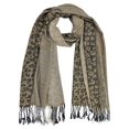 thumbnail image 1 of Leopard Spot Pashmina Shawl Scarf, 1 of 3