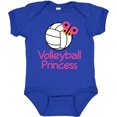 thumbnail image 3 of Inktastic Volleyball Butterfly Princess Girls Baby Bodysuit, 3 of 5