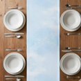 thumbnail image 4 of Table Runner 60 Inches Long for Kitchen Dining, Gnomes Sunflower Dresser Scarf Farmhouse, Dining Table Decorations for Wedding/Parties, Elegant Pastoral Summer Botanical Wooden 13 x 60 In, 4 of 8