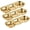 3 Compartments in Gold Color, variant on 3 count Stainless Steel Sauce Tray, Divided Dipping Tray, 3 Compartment Appetizer Serving Tray for Sauce, Ketchup, Dressing, , 8 X 3 Inches (3 Compartments in  Color)