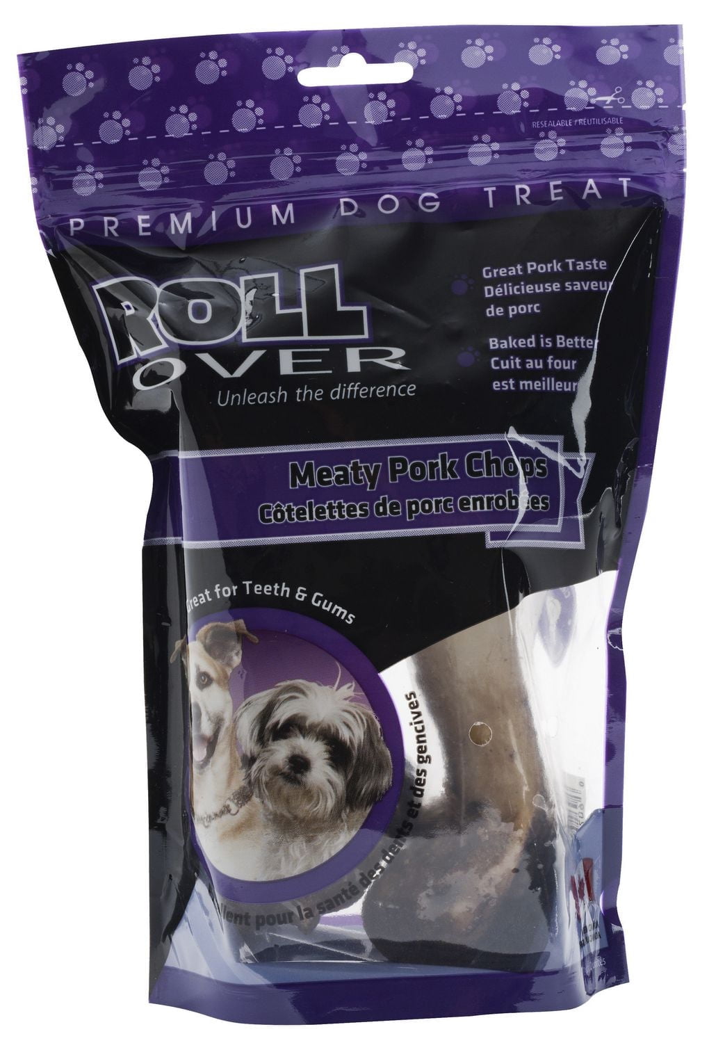 Rollover Premium Pet Food Ltd Rollover Premium Meaty Pork Chops Dog Treat