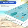 thumbnail image 2 of Manta de pícnic DanCoom, 150 x 200 cm, impermeable y plegable, 2 of 6
