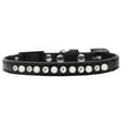 thumbnail image 4 of Breakaway Cat Collar, "Pearl  Clear Jewel", 4 of 9