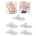thumbnail image 1 of pitrice 5Pairs Womens Bra Inserts Pads Soft Swimsuit Padding Inserts Breast Cups White, 1 of 8