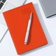 thumbnail image 5 of Libreta Yuanzi con cierre magnético, elegante libreta naranja, papel resistente con un diseño elegante, cierre práctico, perfecta para la oficina, reuniones y conferencias, 21,2 x 15 cm, 5 of 6