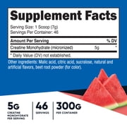 Nutricost Creatine Monohydrate Powder (Watermelon), 300 Grams