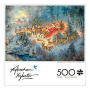 Buffalo Games Abraham Hunter 500-piece Interlocking 21.25 x 15-inch Jigsaw Puzzle Assortment for Adults Ages 14+ (1 Puzzle; Styles May Vary)