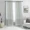 Silver, variant on 2pc Silver Solid Sheer Voile Window Curtain Set Two (2) Rod Pocket Panels 55"W x 84"L (Each)