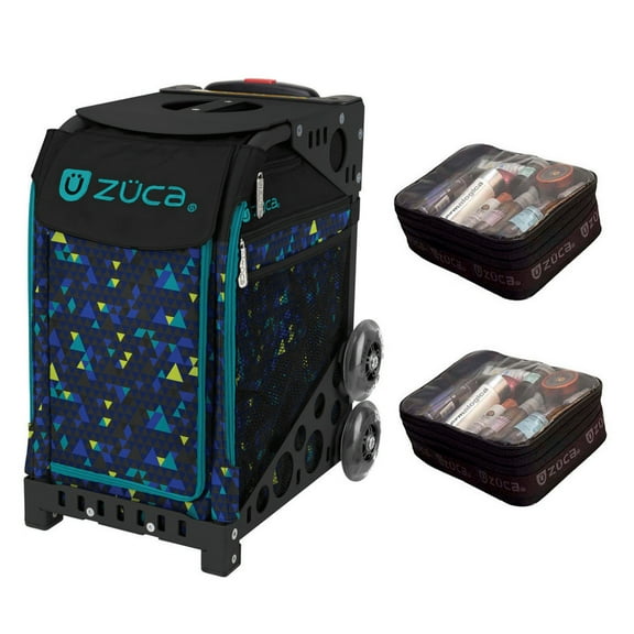 Zuca 18" Sport Bag - Nexus with 2 Small Utility Pouch (Black Frame)