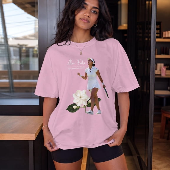 Alex Eala Sampaguita Bloom T-Shirt, Filipino Tennis Fan Graphic Tee, 2026 Sports Lover Gift Shirt