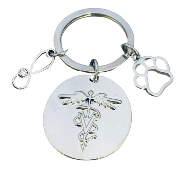 Vet Tech Gift, Veterinarian Keychain, Veterinarian Graduation Gift, Veterinary Technician Gift, Appreciation Gifts Veterinary