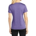 thumbnail image 2 of Mafoose Women's Heather Contender Scoop Neck Tee Pink Purple Heather X-Small, 2 of 5