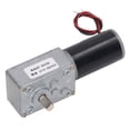 thumbnail image 4 of Moteur de Ver Autobloquant, Coque en Alliage d'Aluminium DC24V Conductivité Multifonctionnelle Moteur de Réduction de Vitesse Réversible 634JSX-31ZY pour Robots Intelligents, 4 of 7