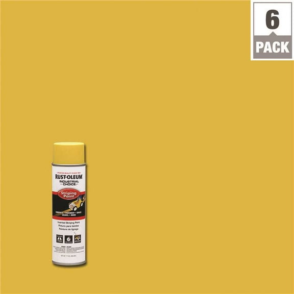 Rust-Oleum Striping Paint,20 oz,Yellow 1648838V
