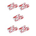 thumbnail image 2 of Bewildely Heat-resistant Glove Accessories Washable Oven Safe Printed Tool BBQ Gloves Non-Slip for Cake Shop Using Accessory Type2 NO2, 2 of 6