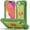 Avocado, variant on Double Ring Kickstand Case for iPhone 13 for Women Girls, Rugged Hybrid Heavy Duty 3 in 1 phone Case Soft Silicone Hard PC Full Armor Protective Case for iPhone 13, Avocado