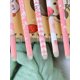 thumbnail image 5 of 5pcs/set Randomly Selected Beautiful Peach Design Erasable Neutral Pens With Girl's Pink Movable Eraser, Water-based, Thermosensitive Pen, Perfect For, 5 of 5