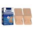 thumbnail image 1 of Soidarity 30 unidades/juego de vendajes de tela no tejida para acampar, viajar, mochilero, lesiones, parches flexibles para heridas transpirables Protección de la piel, 1 of 6