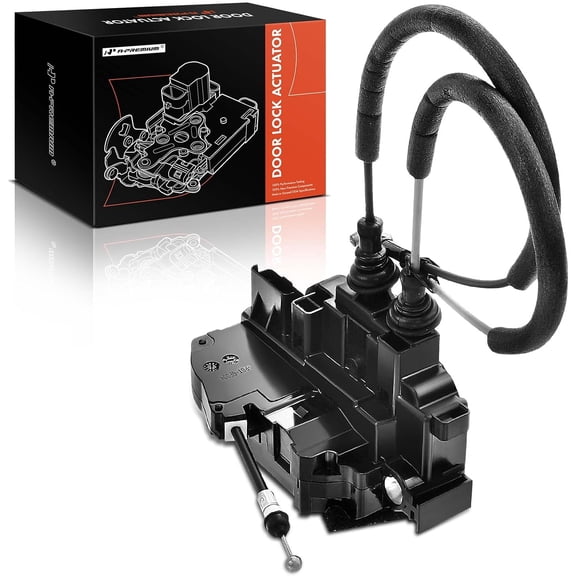 A-Premium Door Latch Lock Actuator Compatible with Hyundai Vehicles - Santa Fe 2007 2008 2009, Sport Utility - Front Left Driver Side, Replace# 81310-2B020, 81310-2B010