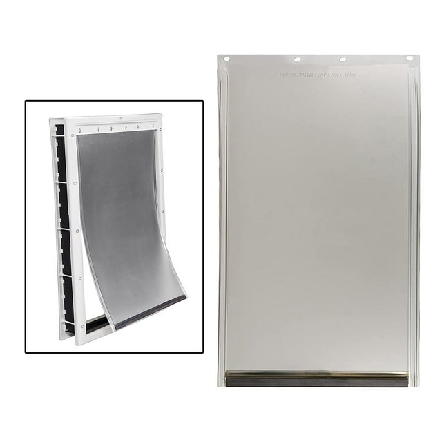 Durable Replacement Dog Door Flap Replace Freely in and Out Home 4