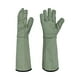 thumbnail image 3 of 2 piezas Guantes de trabajo Guantes profesionales de jardinería para trabajos de seguridad para granja de patio Verde, 3 of 8