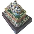 thumbnail image 5 of 3 ARCHES USA Panoramic 3D Jerusalem Statue - Detailed Model of Israel's Holy City on Wood Base, Elegant Home Decor for Coffee Table, Home or Office (5x3.5) Pray for Peace, 5 of 9