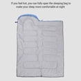 thumbnail image 3 of Sac de Couchage Enveloppe Thermique à Capuche Imperméable Sac de Couchage pour Camping Randonnée, 3 of 6