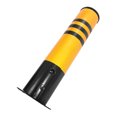 thumbnail image 4 of Minkissy Traffic Safety Delineator Posts Warning Column Steel Yellow 1Set, 4 of 7