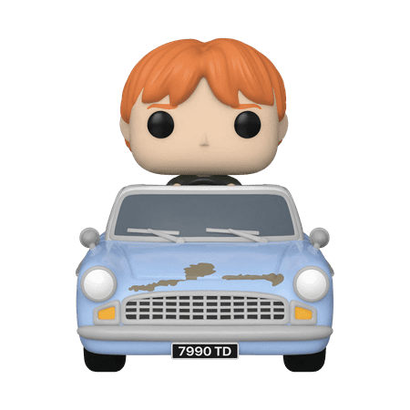 UPC: 0889698656542 | Funko Pop! Ride Super Deluxe: Harry Potter Chamber of Secrets 20th Anniversary – Ron with Car Vinyl Figure