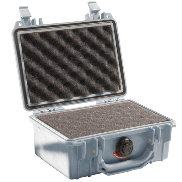 Funda Pelican 1120 con espuma plateada, hermética, 650 g