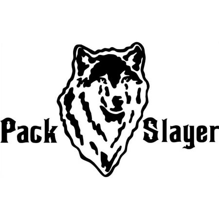 Do It Yourself Wall Decal Sticker Pack Slayer Wolf Head Wolve Image Animal Hunting Hunter Man Gun 10×20 Do It Yourself Wall Decal Sticker Pack Slayer Wolf Head Wolve Image Animal Hunting Hunter Man Gun 10×20