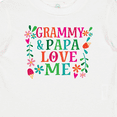 thumbnail image 4 of Inktastic Grammy and Papa Love Me Girls Baby T-Shirt, 4 of 5
