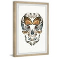 thumbnail image 2 of Marmont Hill Butterfly Skull Framed Painting Print, 2 of 6