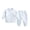 Light Blue, variant on HXWCHs Toddler Baby Boy Fall Winter Outfits Long Sleeve Sweatshirt Pullover Pants 2Pcs Clothes Sets Size: 0-3 Months Pink