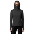 thumbnail image 5 of OVAFBAU Womens Long Sleeve Sun Protection Shirt Workout Hiking Hoodie Tops Women's Hooded Masks Long Sleeve Thumb Hole Sun Shield Tops, 5 of 7