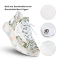 thumbnail image 3 of Herb Plants Botanical Leaves with Flower Walking Shoes for Men Woman Lightweight Tennis Fashion Elastic Sports Shoes Cushion Basketball Shoes, 3 of 7